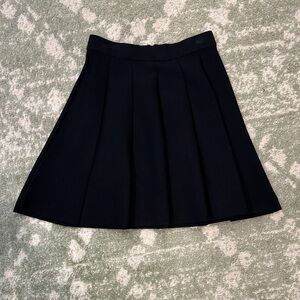 Parker Elegant Black A-Line Skirt
